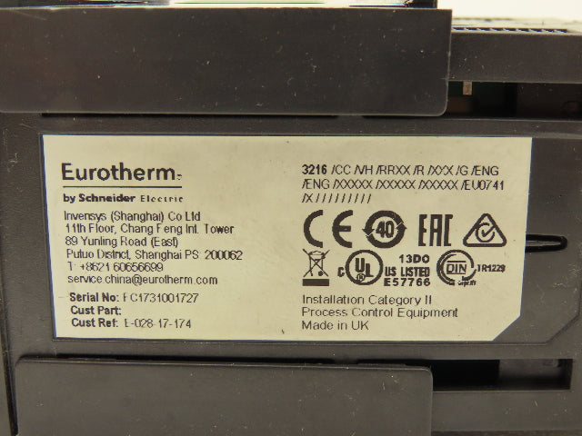 Eurotherm 3216 Temperature Controller