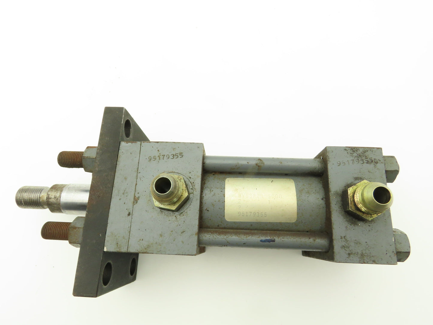 Miller HV53R2N HV Series Hydraulic Cylinder 2" Bore 2" Stroke 5000 PSI Flange Mt