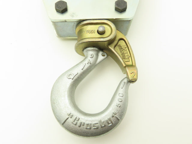 Ingersoll Rand 10202 Air Balancer Load Block Single Pulley Sheave 3/16" Cable