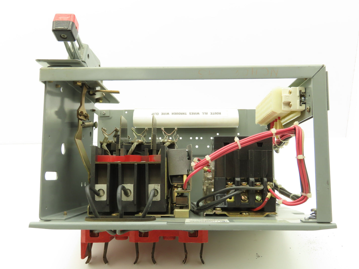 Square D 8998 MCC Bucket Motor Starter 10Hp Size 1 Fused Disconnect 3 Pole 600V