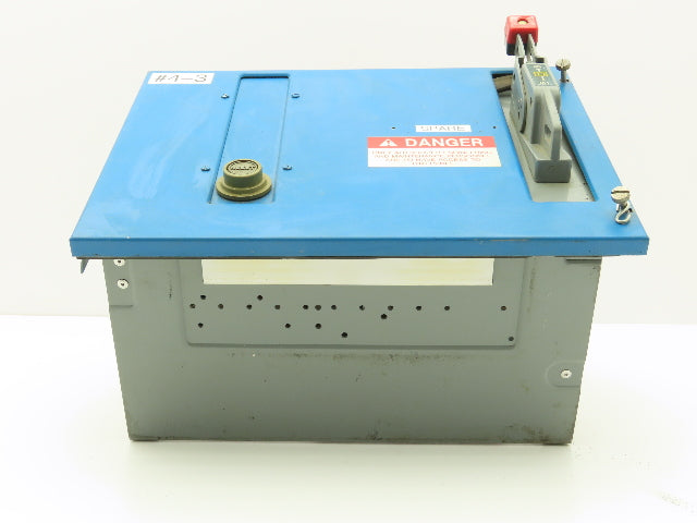 Square D 8998 MCC Bucket Motor Starter 10Hp Size 1 Fused Disconnect 3 Pole 600V