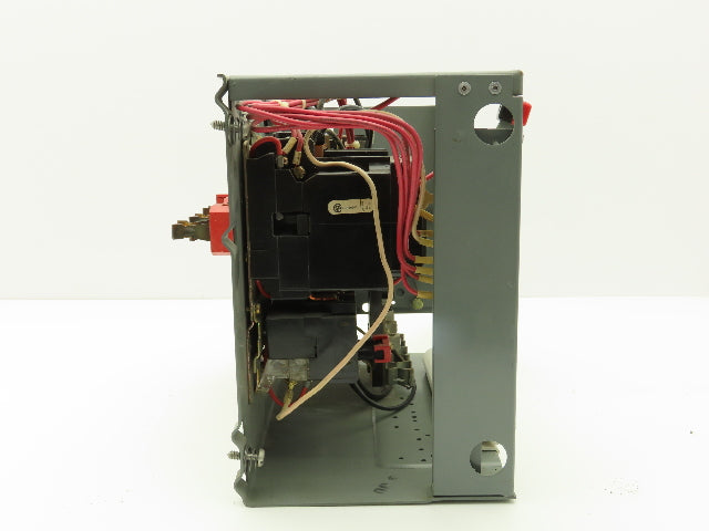 Square D 8998 MCC Bucket Motor Starter 25Hp Size 2 Fused Disconnect 3 Pole 600V