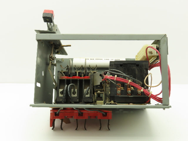 Square D 8998 MCC Bucket Motor Starter 25Hp Size 2 Fused Disconnect 3 Pole 600V