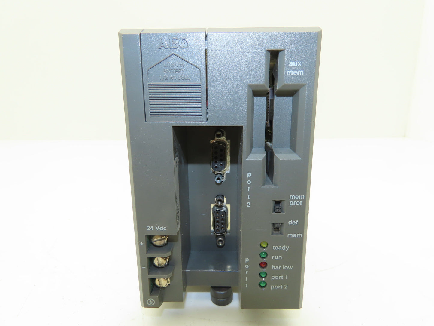 AEG PC-A948-141 CPU Module 8k RAM 2x RS232 24VDC 1A