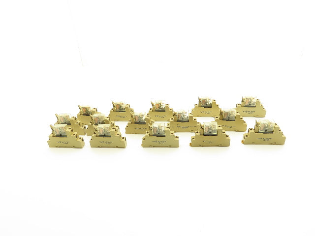 Omron 353-837 Relay 24VDC Coil 10A 353-944 Base Lot of 15