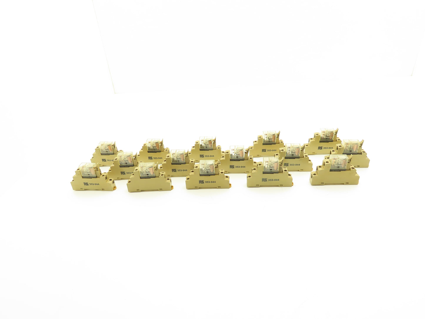 Omron 353-837 Relay 24VDC Coil 10A 353-944 Base Lot of 15