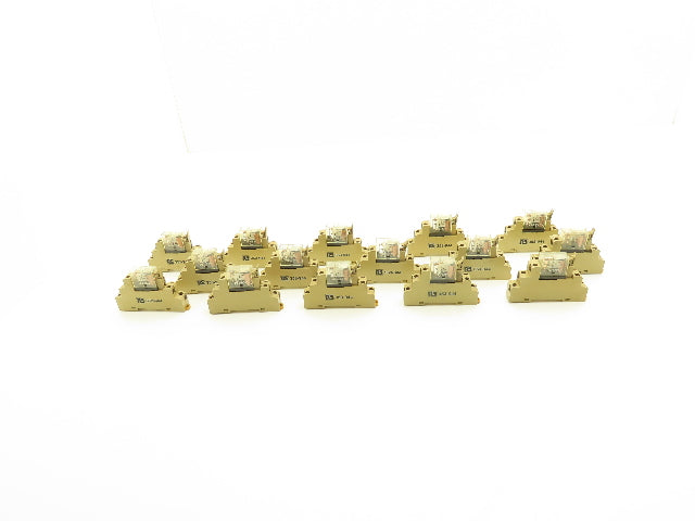 Omron 353-837 Relay 24VDC Coil 10A 353-944 Base Lot of 15