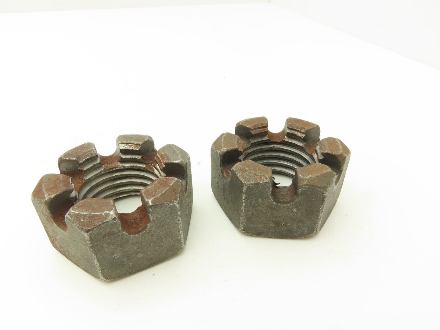 R&M 2307796013 Castle Nuts 1-1/4" 1.25" 6 TPI Lot of 2