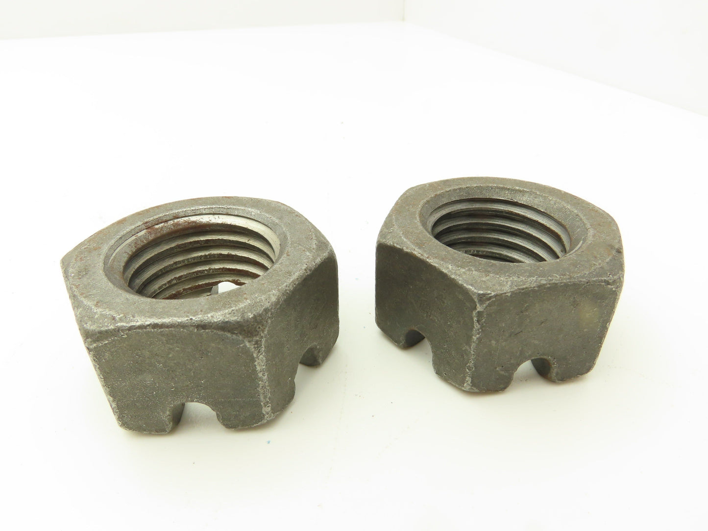 R&M 2307796013 Castle Nuts 1-1/4" 1.25" 6 TPI Lot of 2