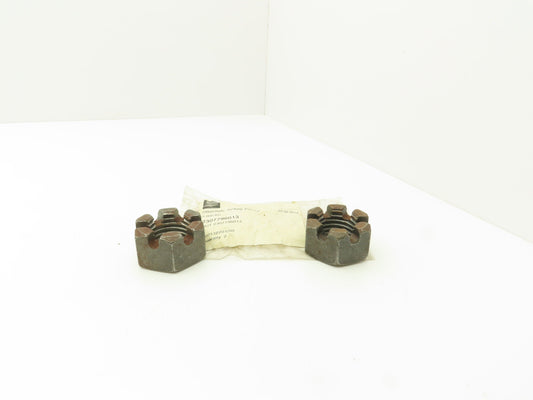 R&M 2307796013 Castle Nuts 1-1/4" 1.25" 6 TPI Lot of 2