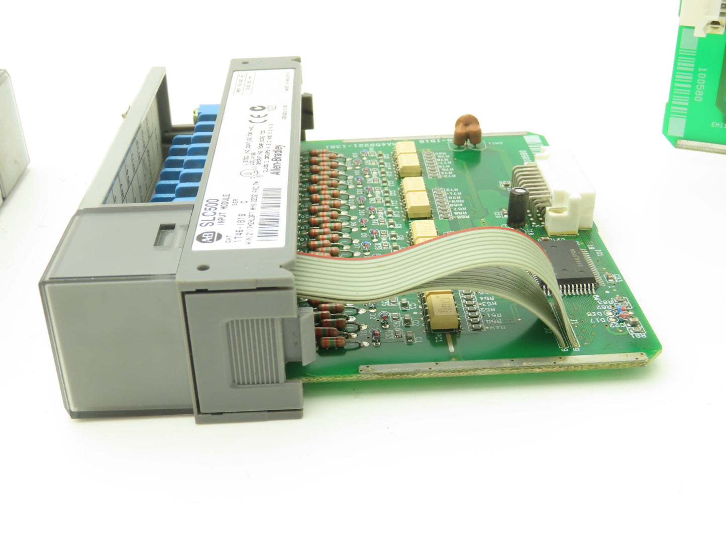 Allen Bradley 1746-IB16 SLC 500 Input Module Series C Lot of 6 Missing Door