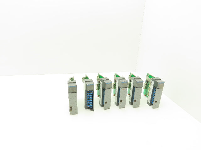 Allen Bradley 1746-IB16 SLC 500 Input Module Series C Lot of 6 Missing Door
