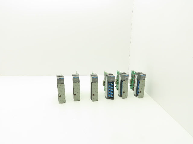 Allen Bradley 1746-OB16 SLC 500 Output Module Series D Missing Door Lot of 6