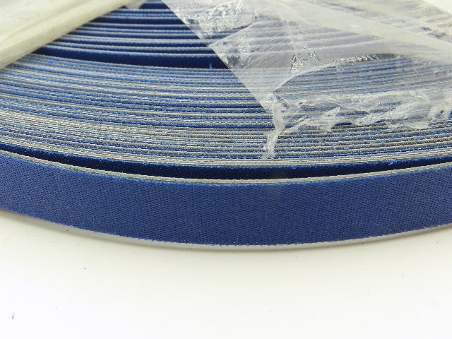 Nitta TTP-8E18N Flat Conveyor Belt 16mm x 328' Blue White Fabric Machine Tape