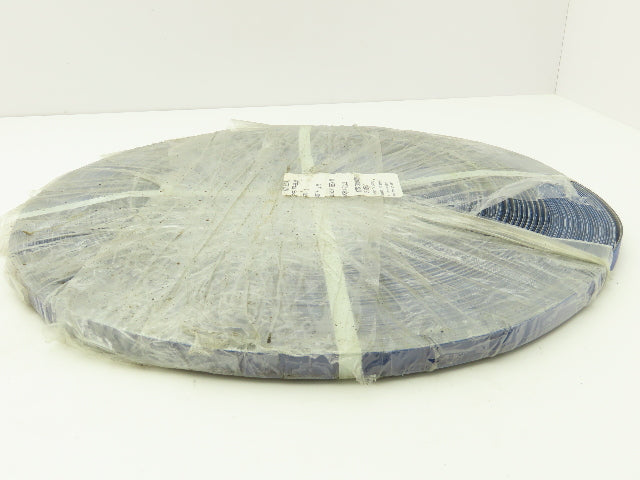 Nitta TTP-8E18N Flat Conveyor Belt 16mm x 328' Blue White Fabric Machine Tape