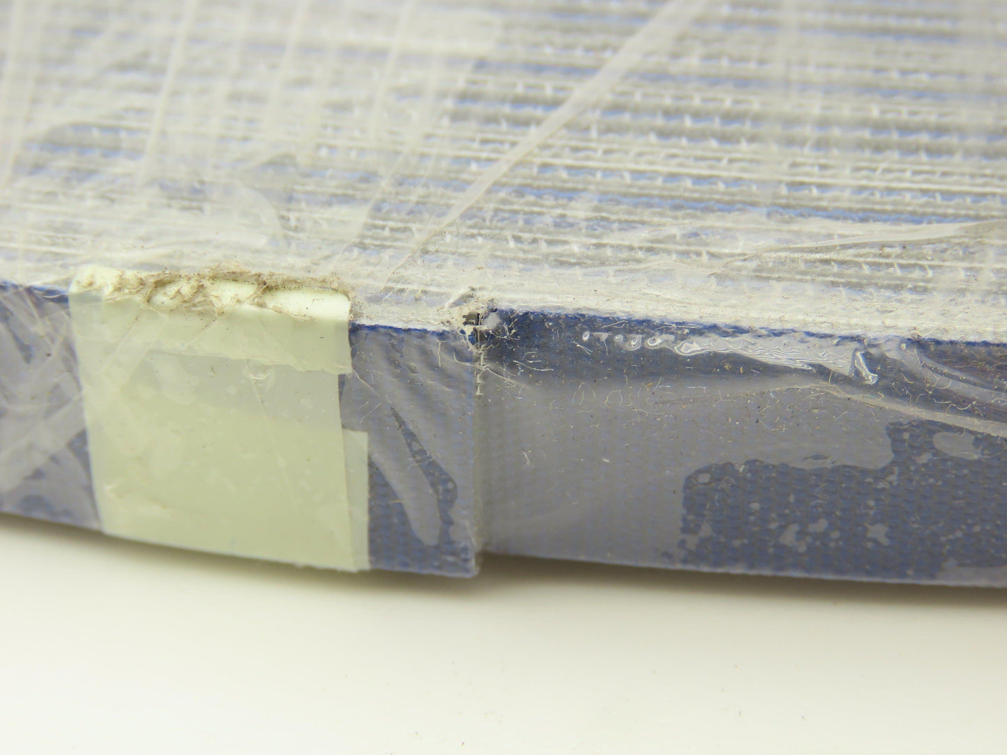 Nitta TTP-8E18N Flat Conveyor Belt 14mm x 328' Blue White Fabric Machine Tape