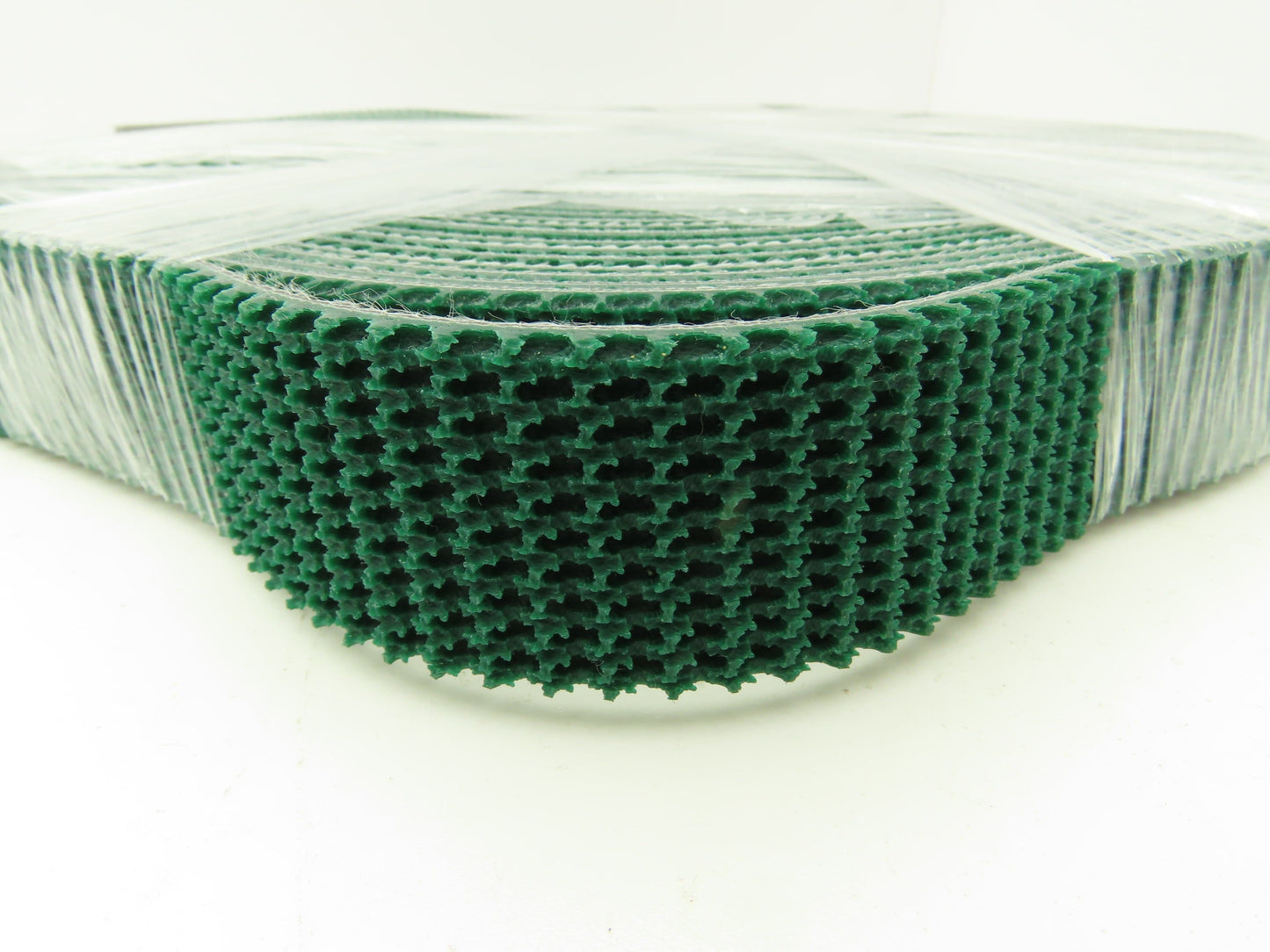 Grip-Top Conveyor Belt 1-7/16" x 100' Green PVC Rubber 2-Ply