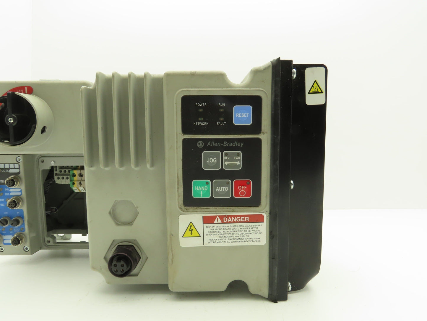 Allen Bradley 284E-FVD2P3Z-10-CR-3-EMI ArmorStart AC Drive 480V 1Hp VFD EtherNet