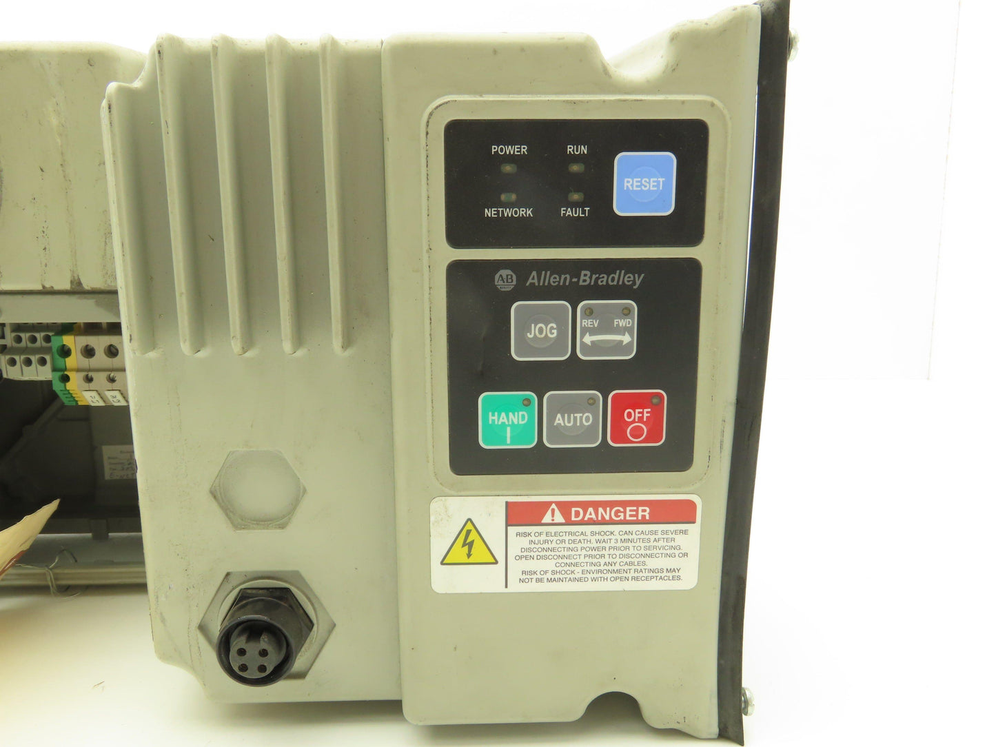 Allen Bradley 284E-FVD2P3Z-10-CR-3-EMI ArmorStart AC Drive 480V 1Hp VFD EtherNet