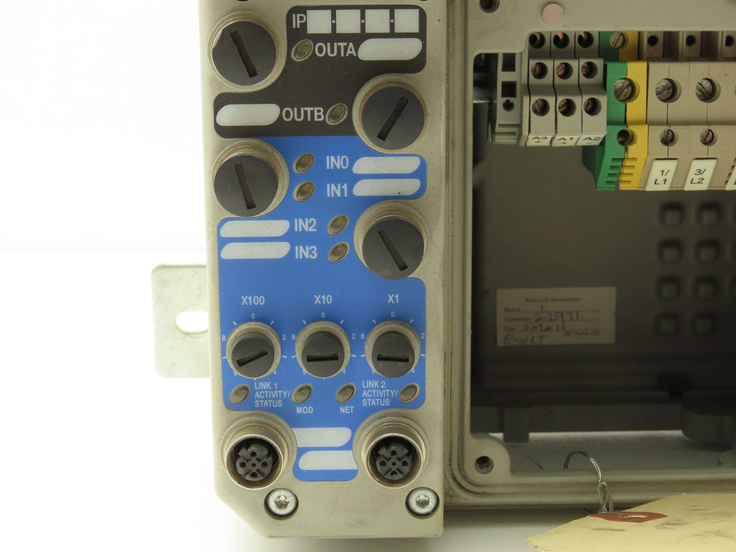 Allen Bradley 284E-FVD2P3Z-10-CR-3-EMI ArmorStart AC Drive 480V 1Hp VFD EtherNet