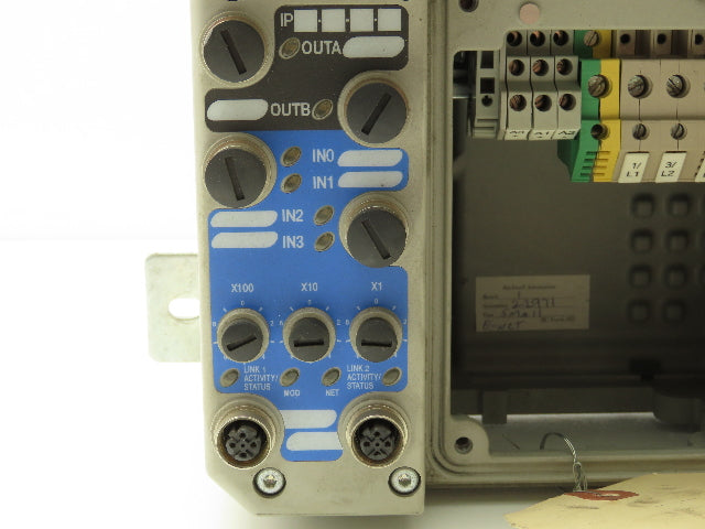 Allen Bradley 284E-FVD2P3Z-10-CR-3-EMI ArmorStart AC Drive 480V 1Hp VFD EtherNet