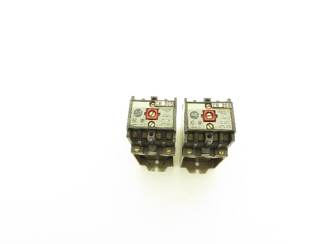 Allen Bradley DC Relay 24VDC Coil Series A Lot Of 2