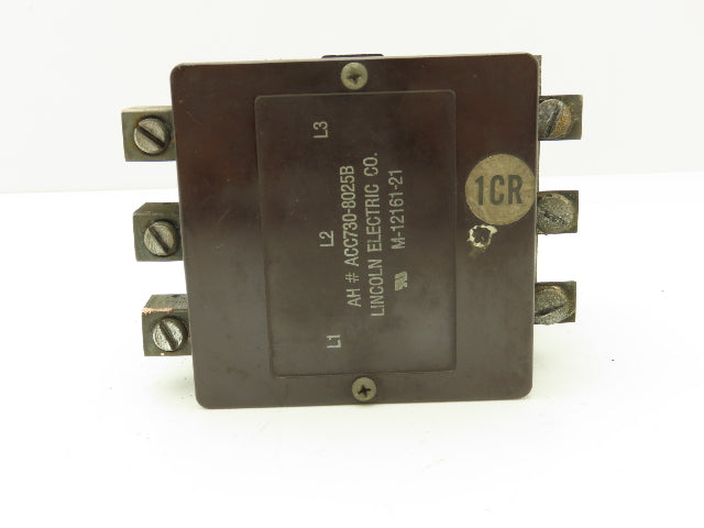 Lincoln Electric ACC730-8025B Contactor 120VAC Coil 3-Pole