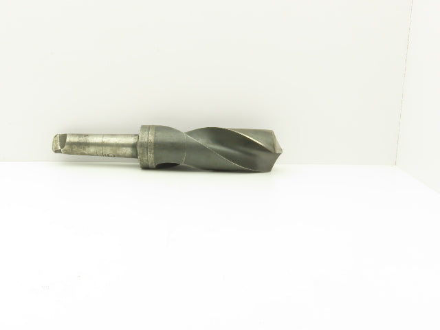 3-1/8" 2 Flute Drill HSS Bit High Speed No 5 Morse Shank CHIPPED