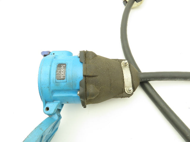 Male Hubbell 21415B Female Meltric DS,60A 30A 600VAC 10AWG 4-wire Connector Cord