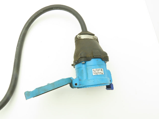 Male Hubbell 21415B Female Meltric DS,60A 30A 600VAC 10AWG 4-wire Connector Cord