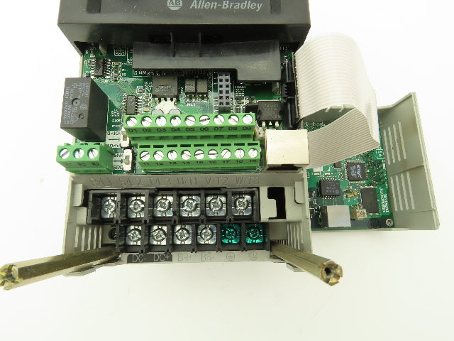 Allen Bradley 22B-D4P0N104 Powerflex 40 VFD AC Drive 22-COMM-E Module