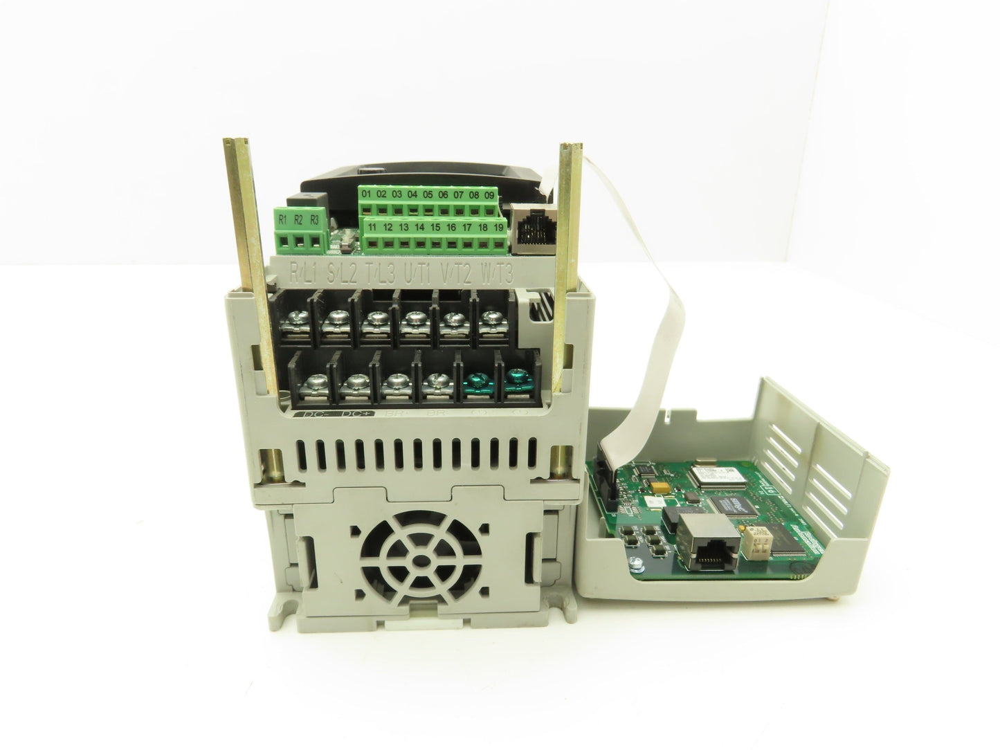 Allen Bradley 22B-D4P0N104 Powerflex 40 VFD AC Drive 22-COMM-E Module