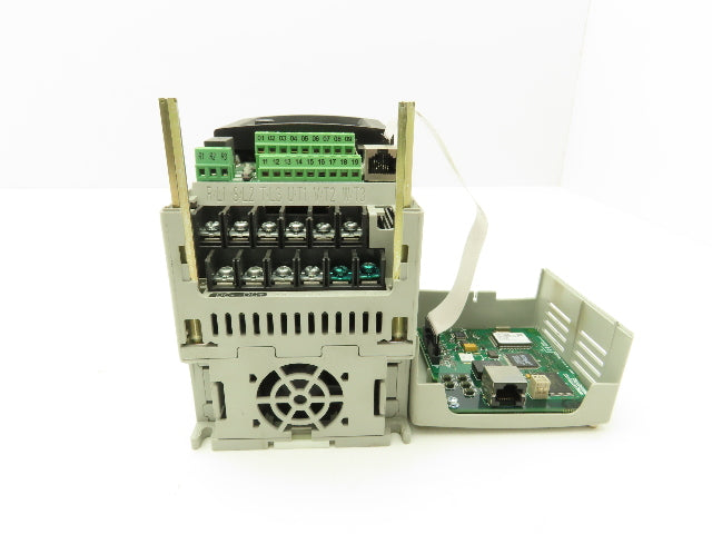 Allen Bradley 22B-D4P0N104 Powerflex 40 VFD AC Drive 22-COMM-E Module