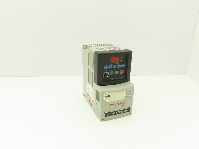Allen Bradley 22B-D4P0N104 Powerflex 40 VFD AC Drive 22-COMM-E Module