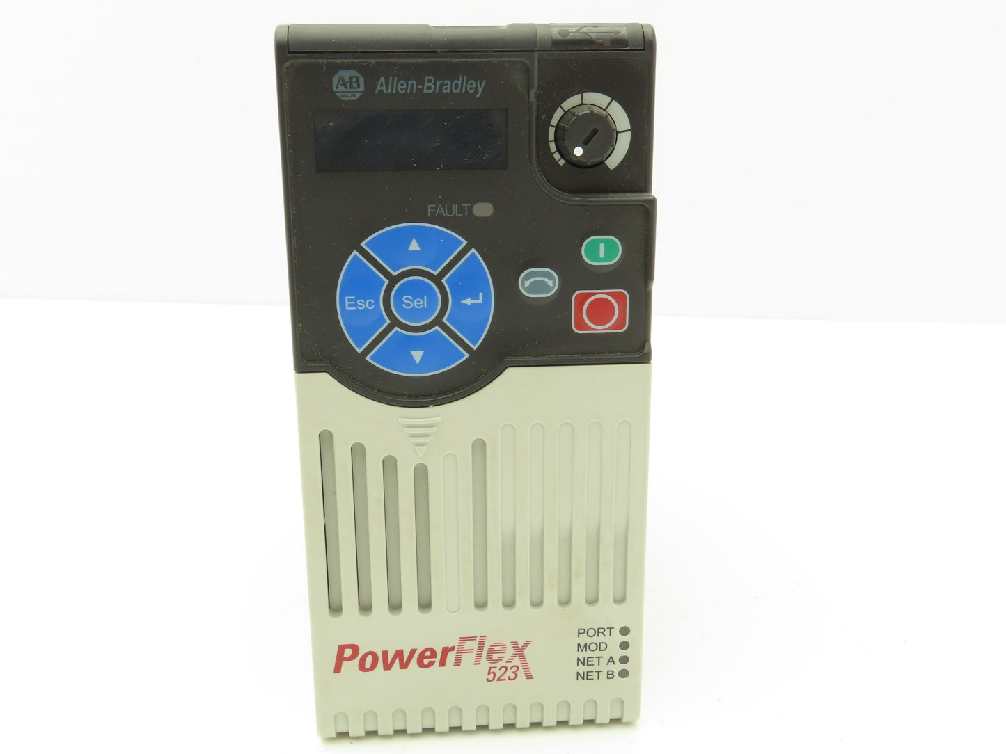 Allen Bradley 25A-D2P3N104 PowerFlex 523 VFD 3PH 480VAC 0-600Hz 2.3A 1HP