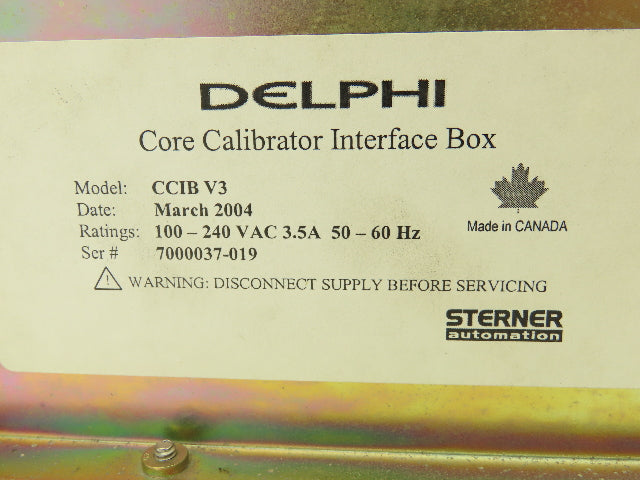 Delphi PODS-B CCIB V3 Core Calibrator Interface Box