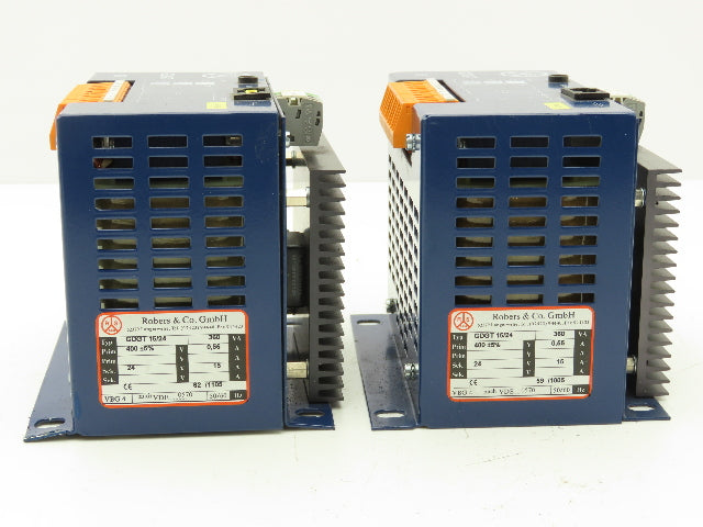 Robers GDGT 15/24 Transformer 400V 0.55A Input 24V 15A Output Lot of 2