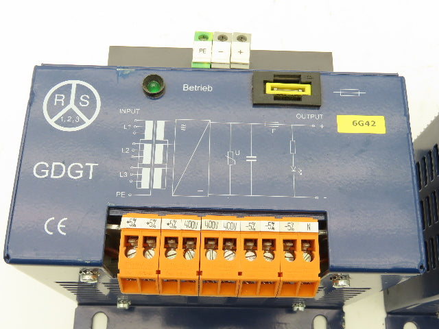 Robers GDGT 15/24 Transformer 400V 0.55A Input 24V 15A Output Lot of 2