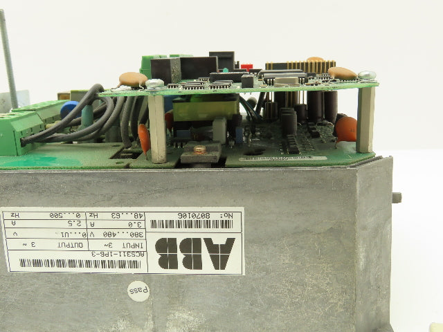 ABB ACS300 ACS311-1P6-3 Inverter Drive 480VAC 3PH 2.5A 0-500Hz