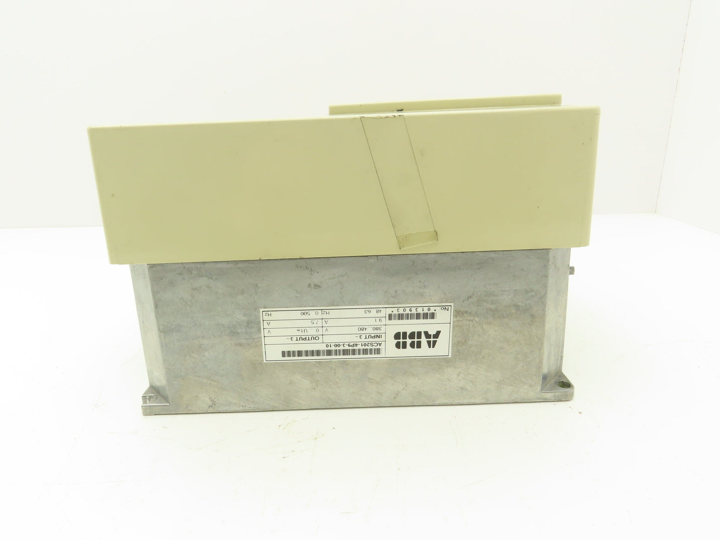 ABB 201-4P9-3-00-10 ACS 200 AC VFD Drive 7.5A 480V 3PH 0-500Hz BROKEN COVER