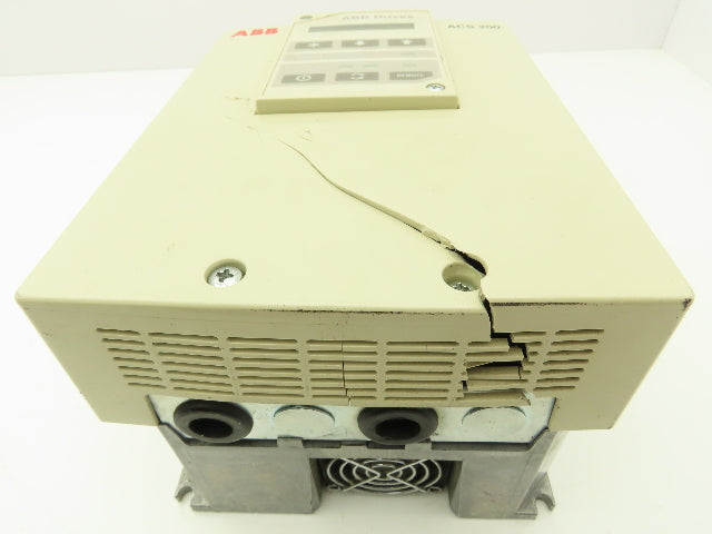 ABB 201-4P9-3-00-10 ACS 200 AC VFD Drive 7.5A 480V 3PH 0-500Hz BROKEN COVER