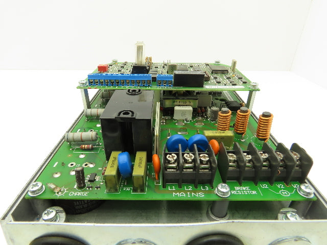 ABB 201-4P9-3-00-10 ACS 200 AC VFD Drive 7.5A 480V 3PH 0-500Hz BROKEN COVER