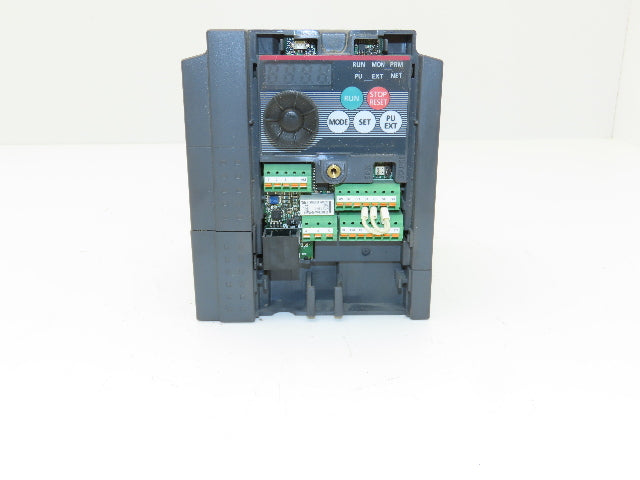 Mitsubishi Electric FR-D740-012-NA AC Drive Inverter VFD 3PH .2-400Hz 480V 1.2A