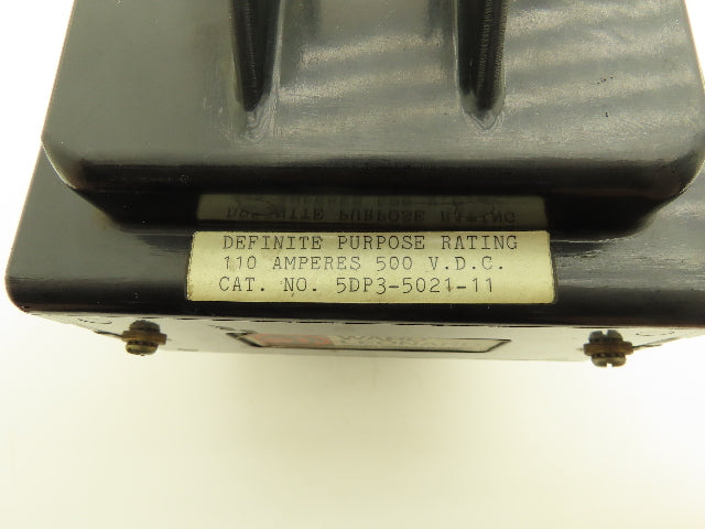 Ward Leonard Definite Purpose Contactor 110A 500VDC