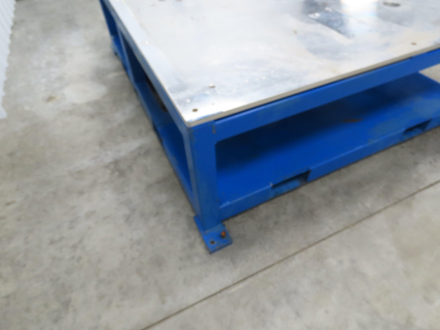 Heavy Duty 3/4" Aluminum Top Machine Welding Layout Table Work Bench 75x63"