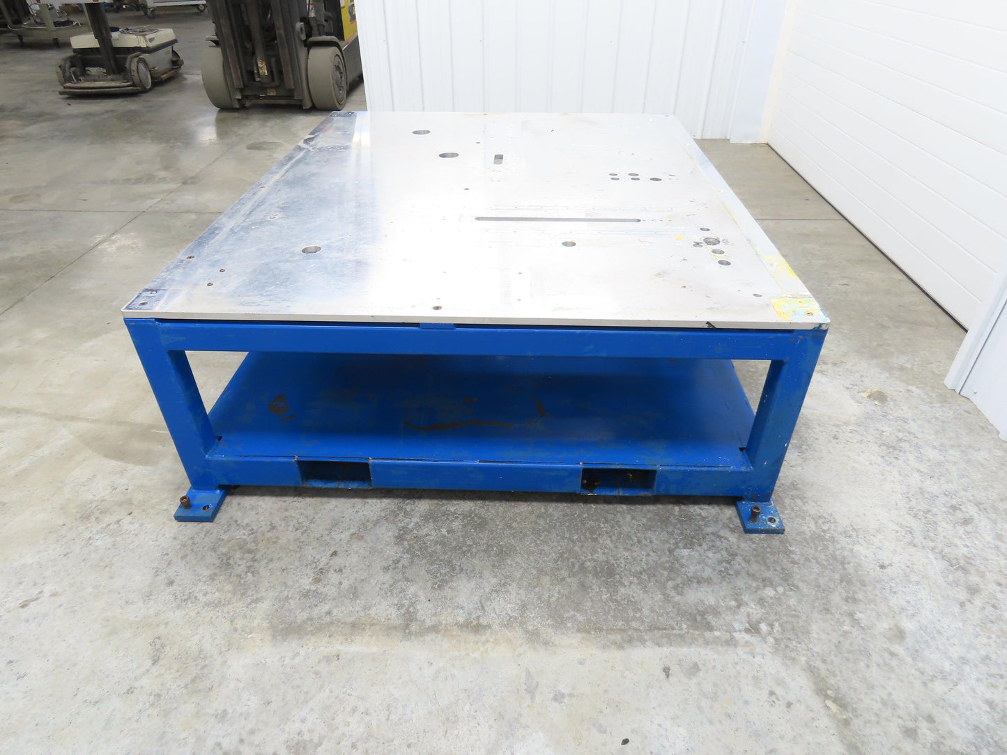 Heavy Duty 3/4" Aluminum Top Machine Welding Layout Table Work Bench 75x63"