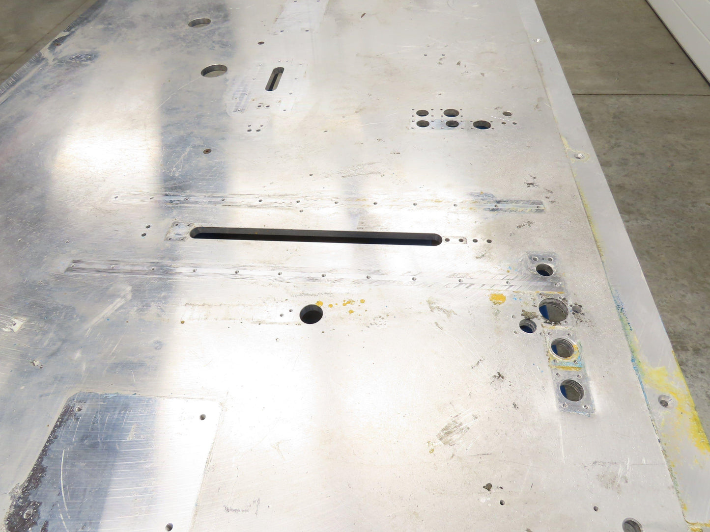 Heavy Duty 3/4" Aluminum Top Machine Welding Layout Table Work Bench 75x63"