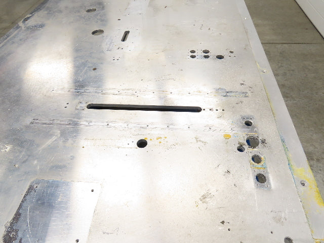 Heavy Duty 3/4" Aluminum Top Machine Welding Layout Table Work Bench 75x63"