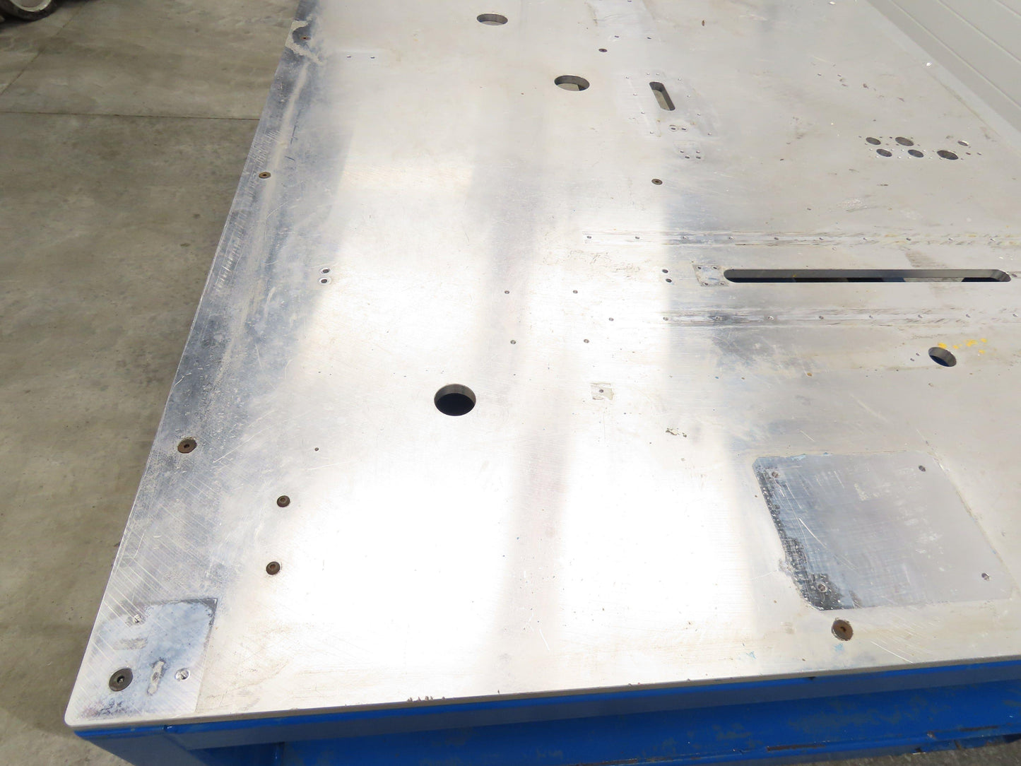 Heavy Duty 3/4" Aluminum Top Machine Welding Layout Table Work Bench 75x63"
