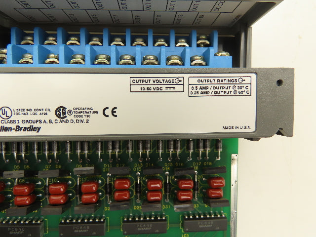 Allen Bradley 1746-OB16 Output Module 10-50VDC SLC 500 Ser D Lot Of 4